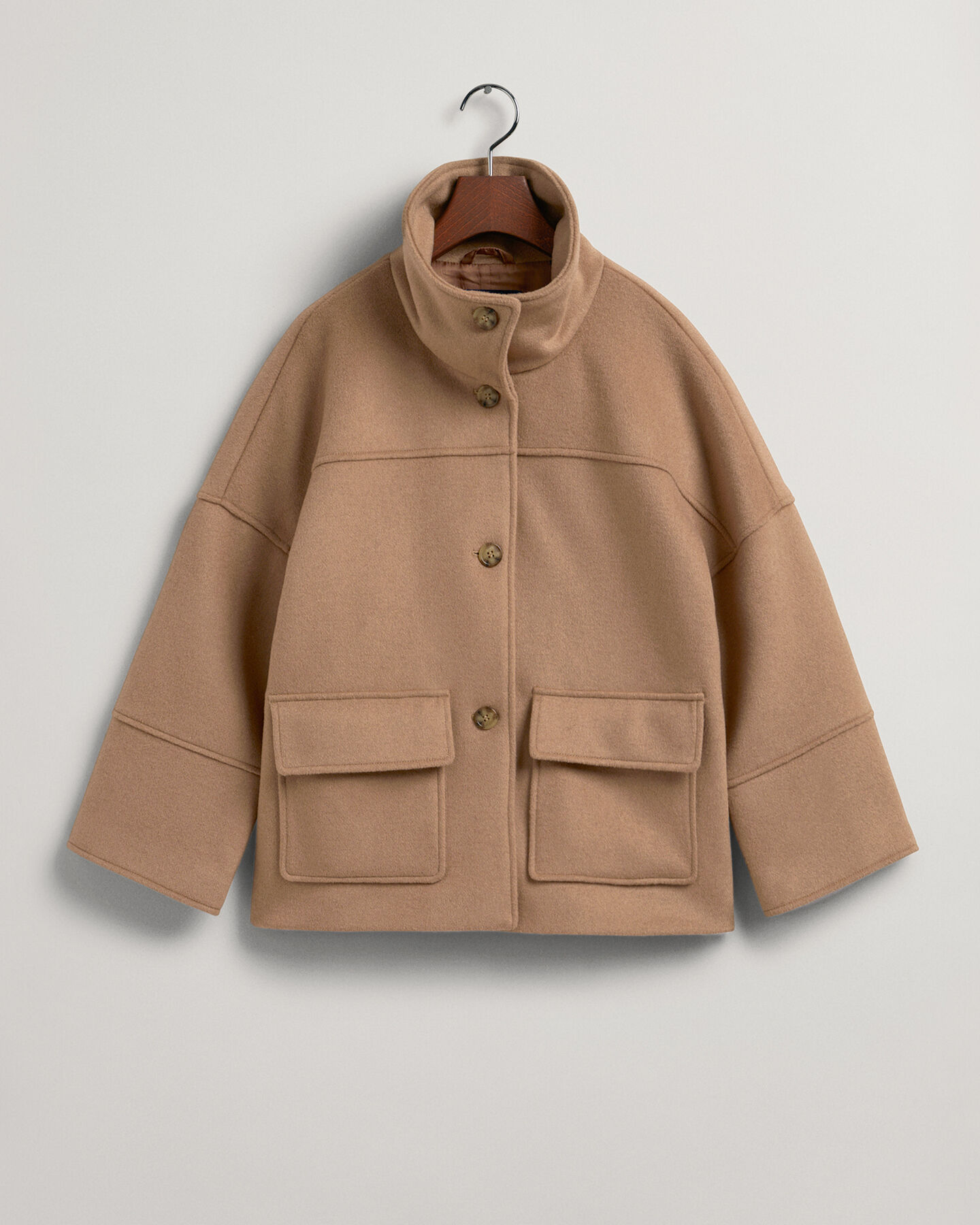 Giacca corta in misto lana