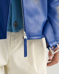 Giacca biker colorata