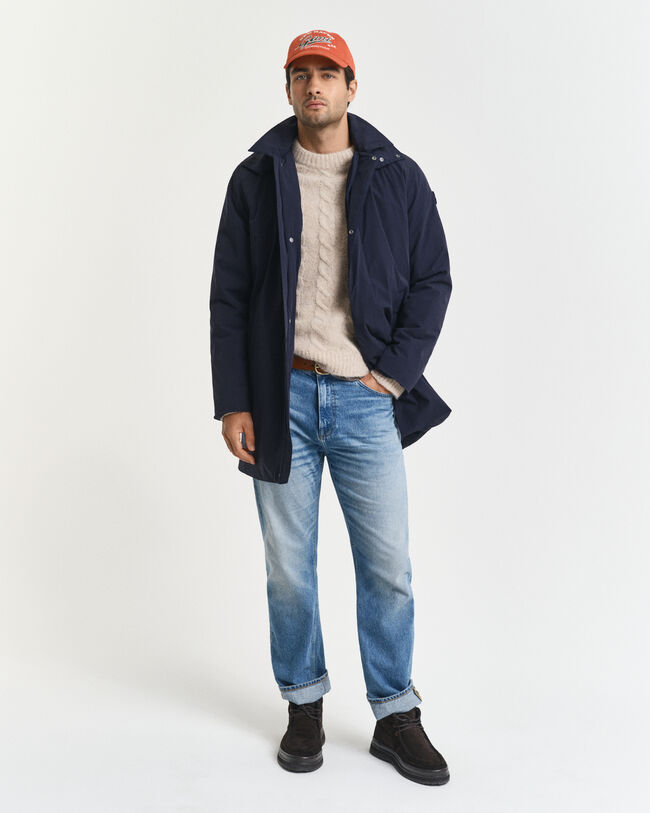 Impermeabile imbottito