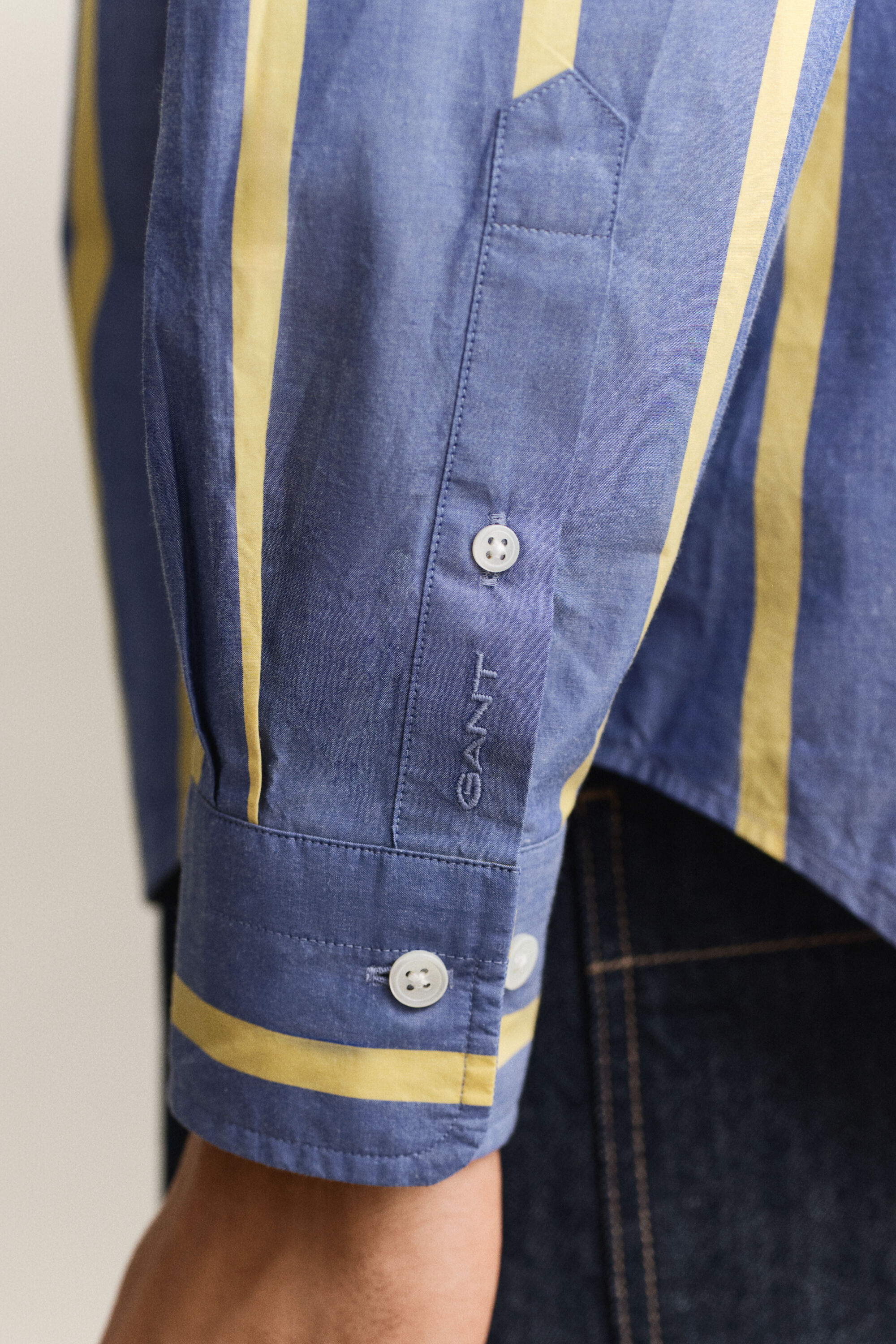 Camicia a righe Heritage in popeline