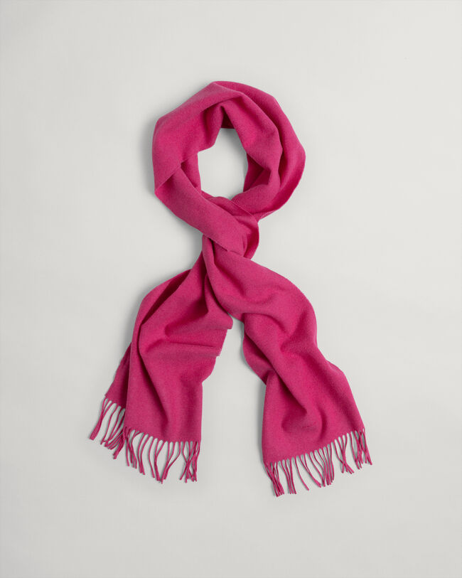 Sciarpa in lana tinta unita