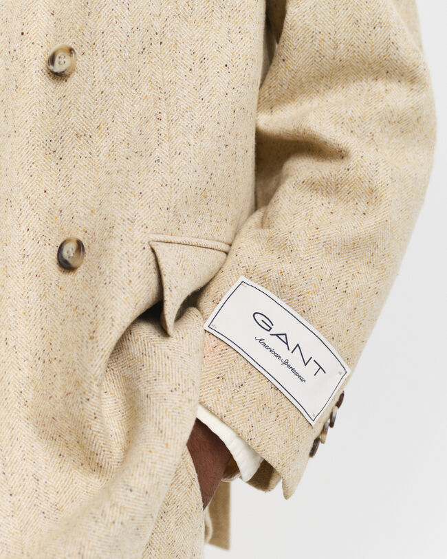 Giacca da abito Nepps con motivo a spina di pesce relaxed fit