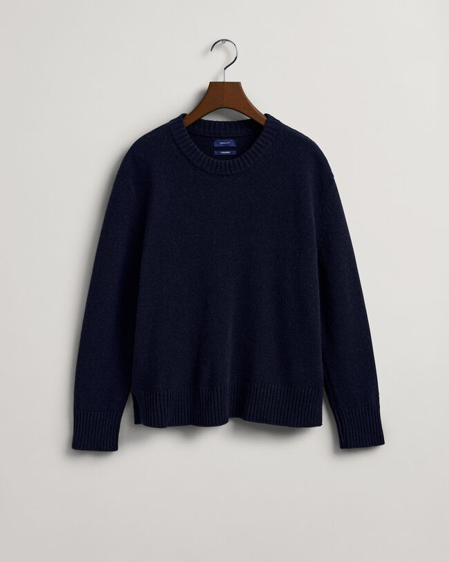 Maglia girocollo in cashmere