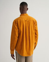 Camicia in velluto a coste d&eacute;lav&eacute; pesante relaxed fit