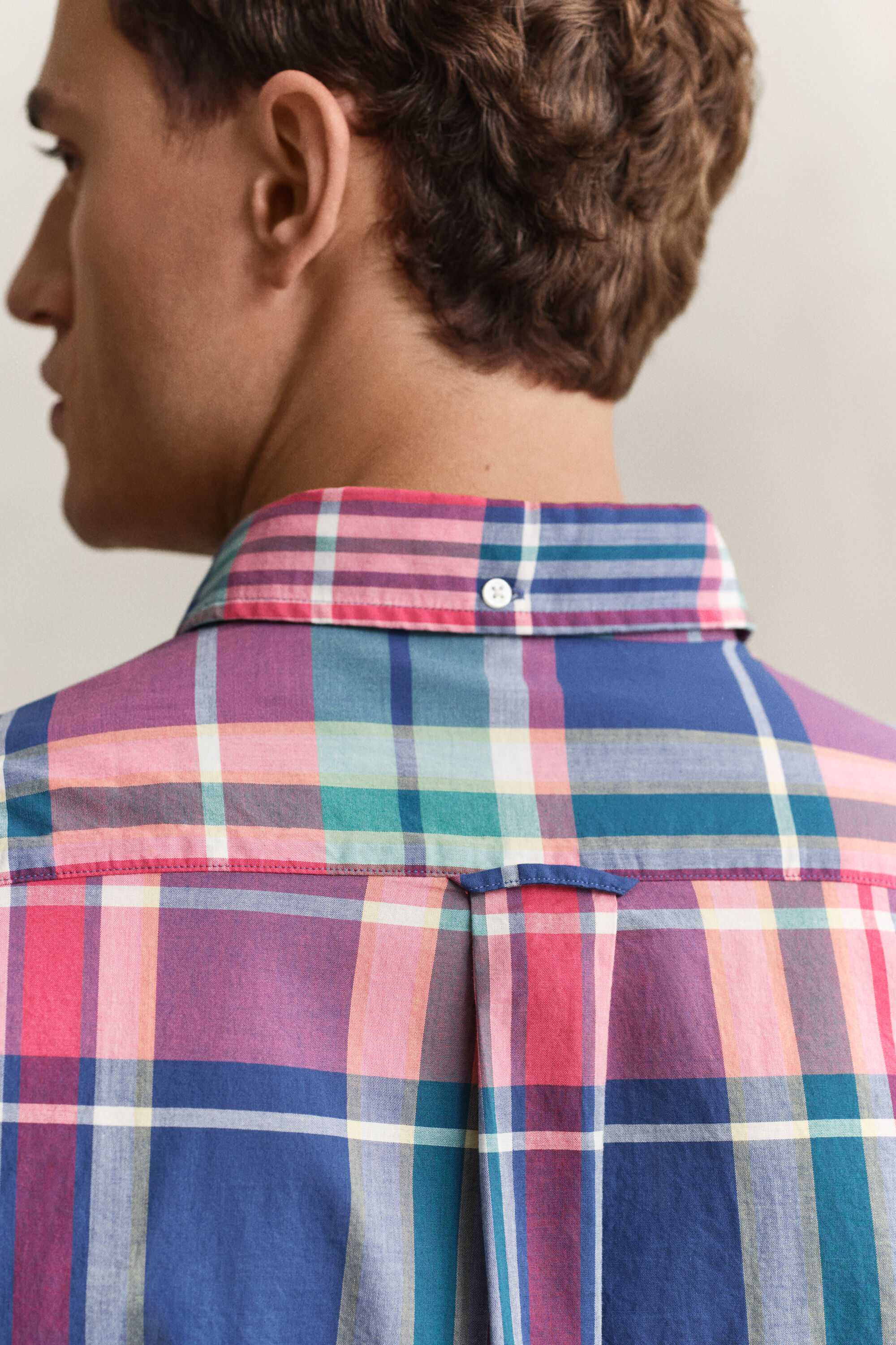 Camicia a quadri Madras