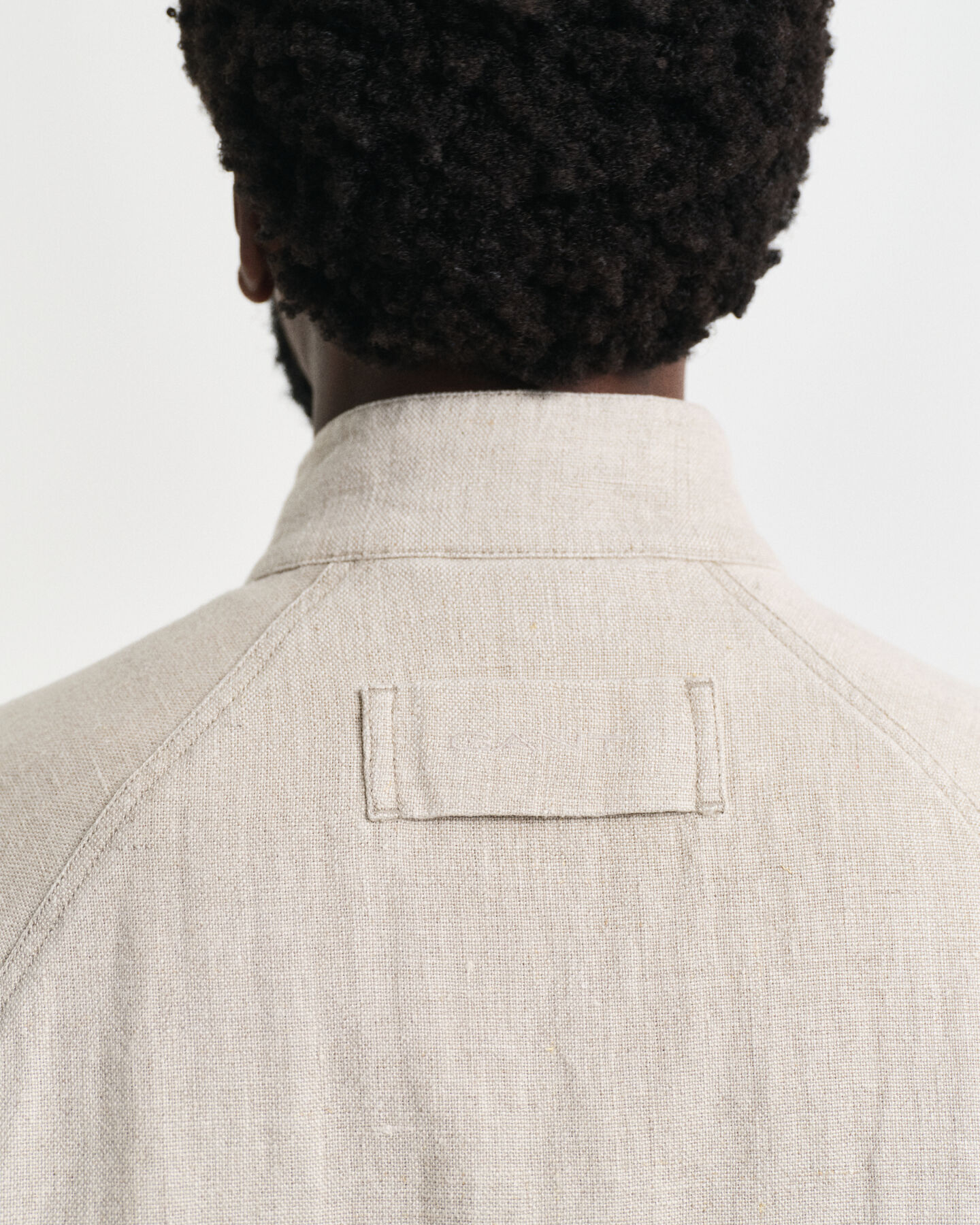 Giacca Harrington in lino