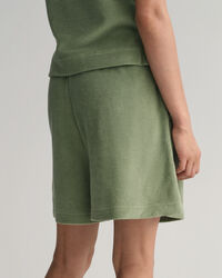 Pantaloncini in spugna a vita alta Teen Girls