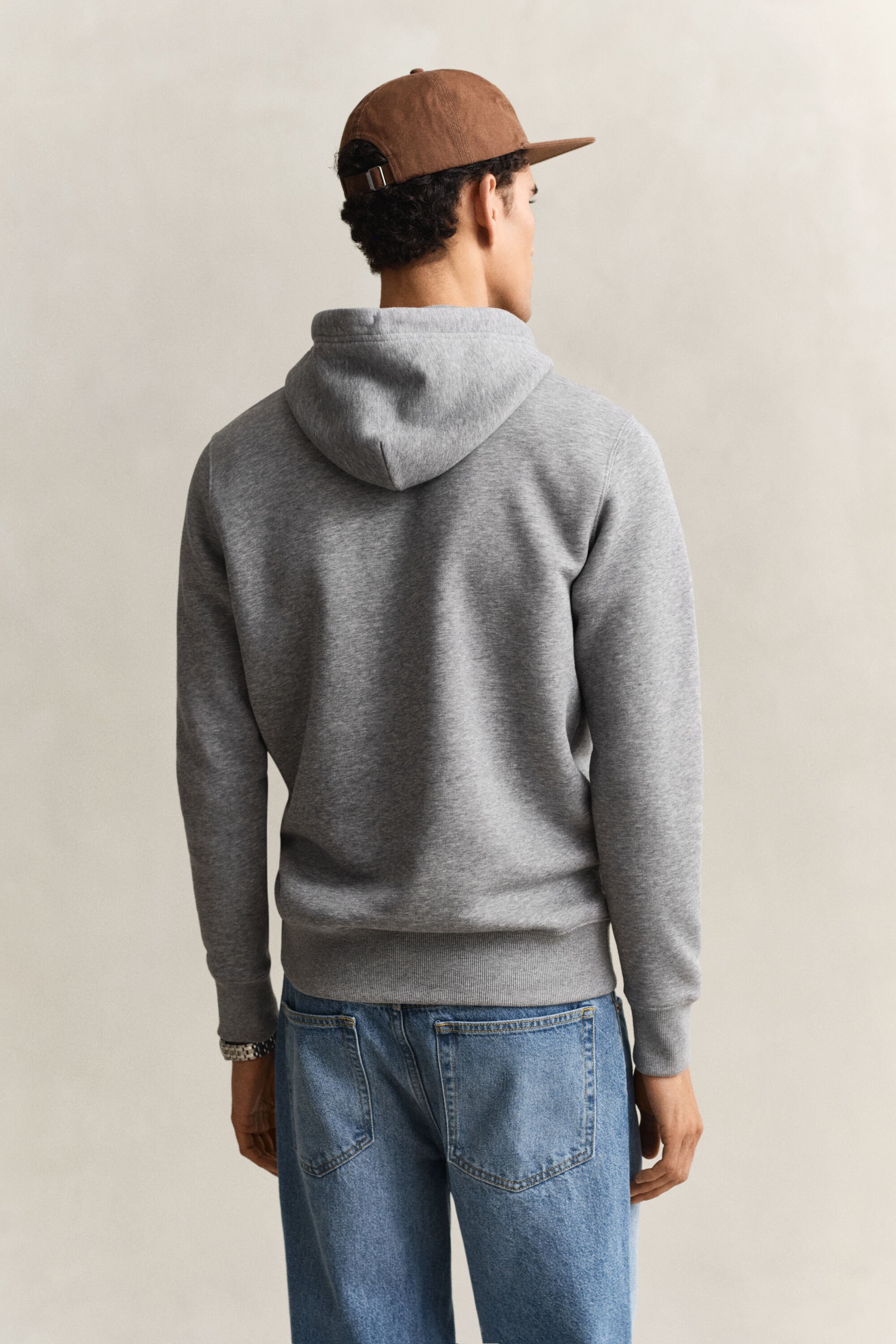 Felpa Shield con cappuccio