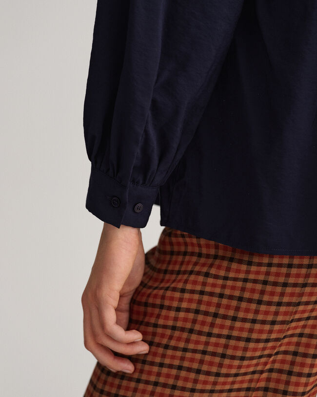 Camicetta con colletto alla coreana