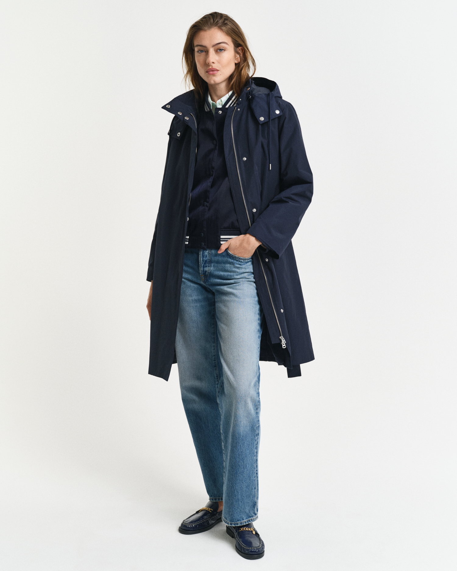 Cappotto Imbottito GANT Per Auto - Design Elegante, Ideale Per Viaggi E Protezione Dal Freddo - Foto 12