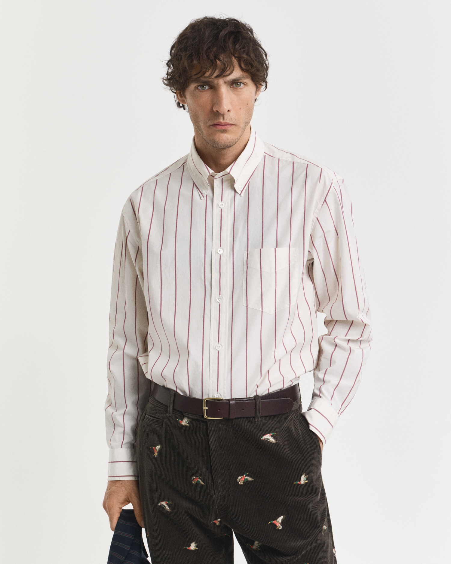 Camicia Uomo GANT BC3 Gingham Check - 3060400, 100% Cotone, Manica Lunga